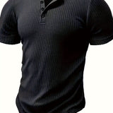 Elegant heren-T-shirt met dessin