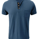 Casual katoenen heren-T-shirt