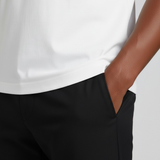 Wit slim fit heren T-shirt