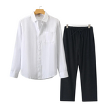 Herenset met overhemd en broek