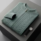 Fokke gebreid herengilet met patroon