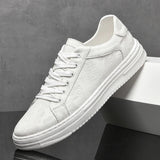 Abe leren herensneakers