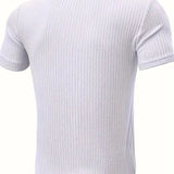 Elegant heren-T-shirt met dessin