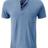 Casual katoenen heren-T-shirt