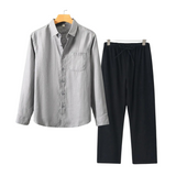 Herenset met overhemd en broek