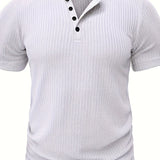 Elegant heren-T-shirt met dessin