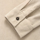 Casual corduroy herenvest