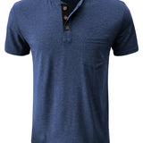 Casual katoenen heren-T-shirt