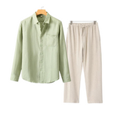 Herenset met overhemd en broek