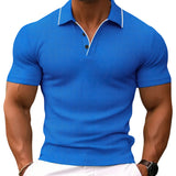 Slim fit herenpolo