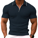 Slim fit herenpolo