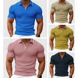Slim fit herenpolo