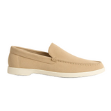 Beige vrijetijdsinstappers voor heren