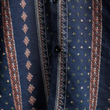 Gestreept retro herenoverhemd in jaren-70-stijl