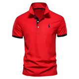 Katoenen herenpolo in diverse kleuren