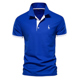 Katoenen herenpolo in diverse kleuren