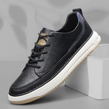 Klassieke leren herensneakers