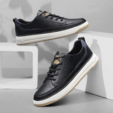 Klassieke leren herensneakers