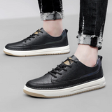 Klassieke leren herensneakers
