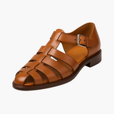 Theo dichte herensandalen met bandje