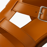 Theo dichte herensandalen met bandje