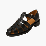 Theo dichte herensandalen met bandje