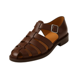 Theo dichte herensandalen met bandje