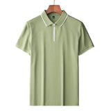 Elegante katoenen herenpolo