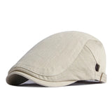 Verstelbare flatcap voor heren