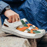Leren zomerschoenen voor heren
