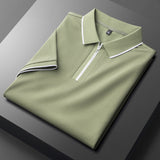 Elegante katoenen herenpolo
