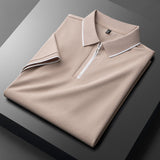 Elegante katoenen herenpolo