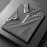 Elegante katoenen herenpolo