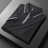 Elegante katoenen herenpolo