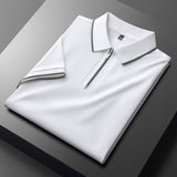 Elegante katoenen herenpolo