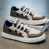 Bruine leren herensneakers