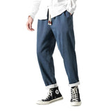 Jochem denim herenbroek met elastische taille