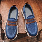 Comfortabele gebreide herenschoenen