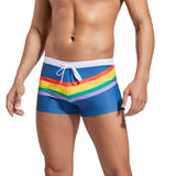 Wilco herenzwembroek met regenboogstrepen