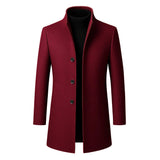 Leon elegante herenmantel