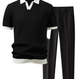 Chris herenset met polo en broek