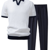 Chris herenset met polo en broek