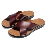 Herensandalen in Italiaanse stijl