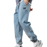 Herenjeans in joggingmodel