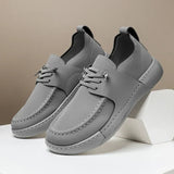 Gladleren herensneakers