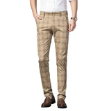 Herenpantalon met Schotse ruit