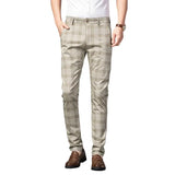 Herenpantalon met Schotse ruit
