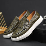Minimalistische leren herenschoenen