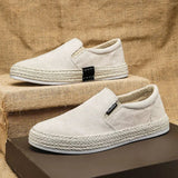 Elegante canvas instappers voor heren
