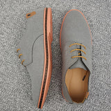Suède oxfordschoenen voor heren